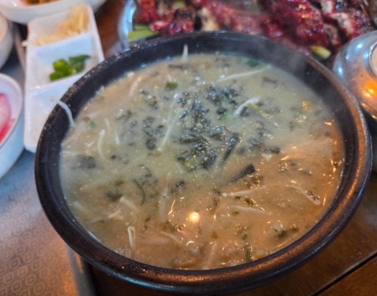 고창 청림정금자할매집 음식
